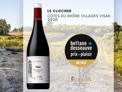 Visan Le Clocher - Médaille d'Or Bettane & Desseauve !