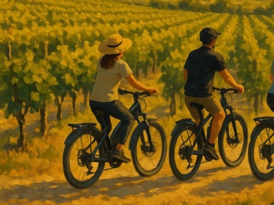 Le vignoble à vélo !