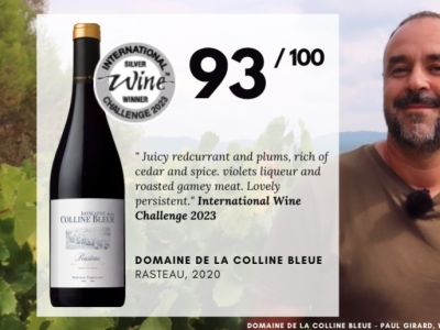 Médaille d'argent IWC - Dne de la Colline Bleue Rasteau !